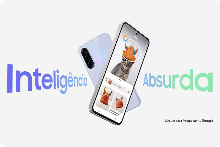 Samsung Galaxy A36 exibe o recurso “Circule para Pesquisar” com inteligência artificial do Google